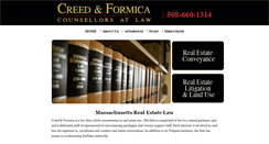 Desktop Screenshot of creedandformica.com